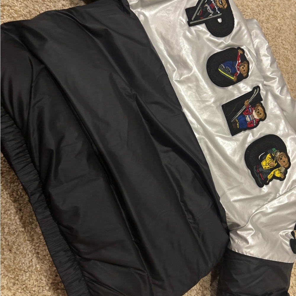 Polo by Ralph Lauren Red and Silver Jacket